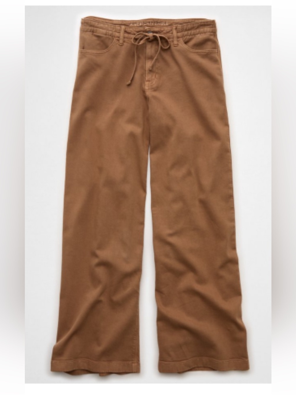 AE Ultra Wide Leg Low Rise Drawstring Pants